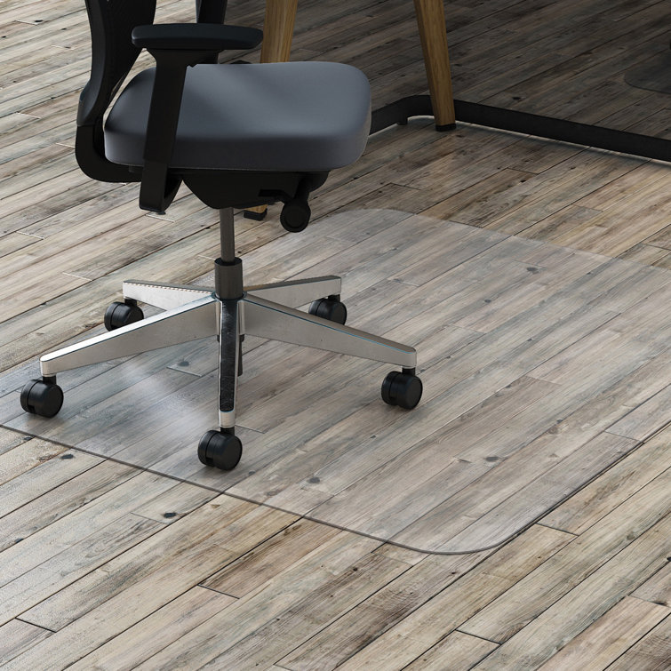 Lorell glass best sale chair mat